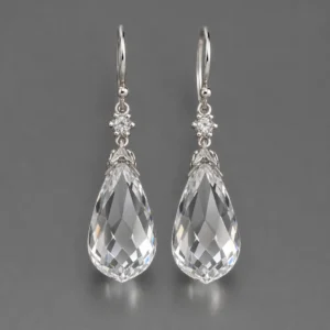 Crystal Cascade Drop Earrings